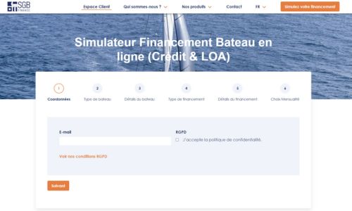 simulateur crédit bateau et loa sgb finance